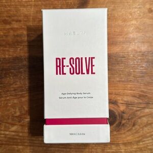 NEW UNOPENED IN BOX MAELYS Re-Solve Age-Defying Body Serum 100G|3.5Oz